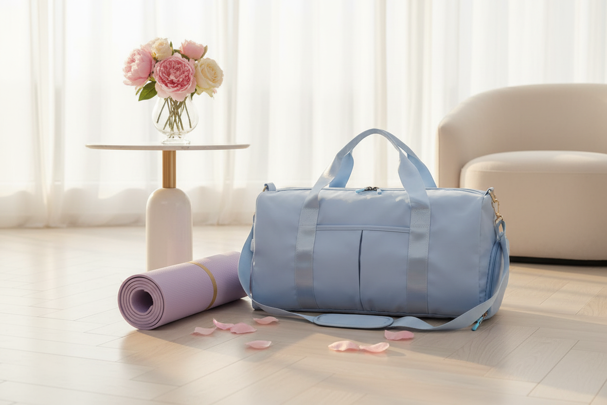 Aurelia Gym & Yoga Bag — Women's Luxury Sports Bag