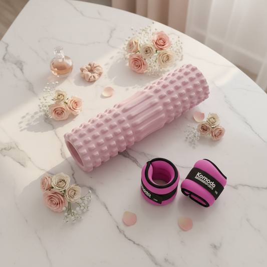 The Recovery Bundle — Ankle Weights & Foam Roller